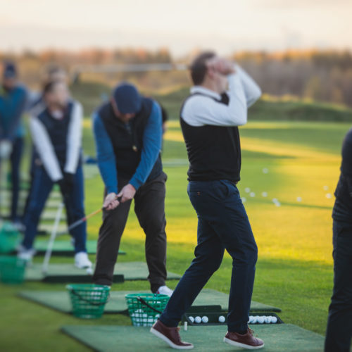 Group of Golfers