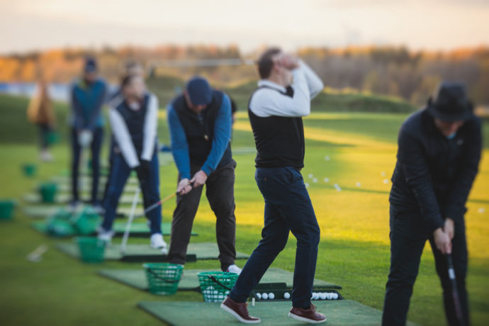 Group of Golfers